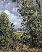 Camille Pissarro forest oil painting artist